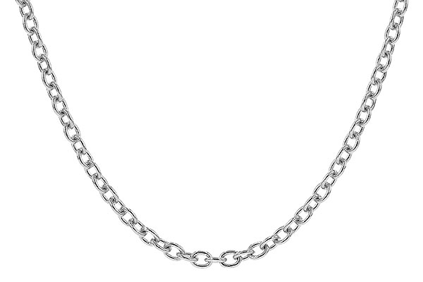 A301-61483: CABLE CHAIN (24IN, 1.3MM, 14KT, LOBSTER CLASP)