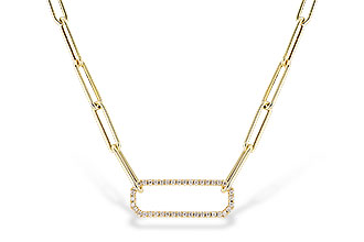 B301-55174: NECKLACE .50 TW (17 INCHES)