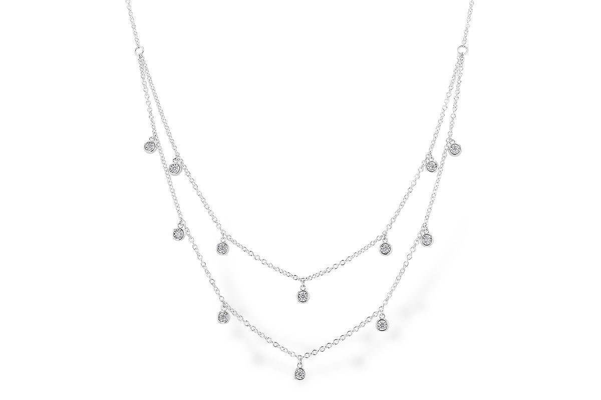 B301-56074: NECKLACE .22 TW (18 INCHES)