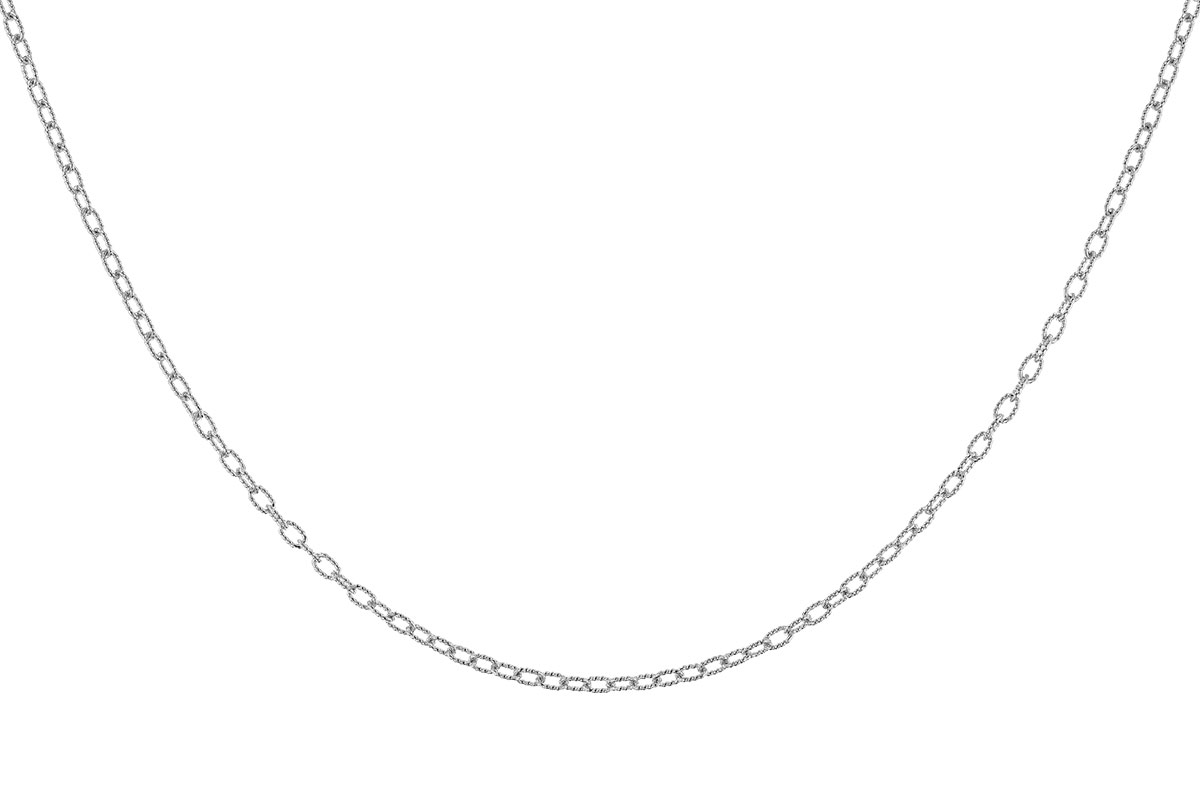 F301-60592: ROLO LG (22IN, 2.3MM, 14KT, LOBSTER CLASP)