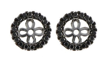 G216-10555: EARRING JACKETS .25 TW (FOR 0.75-1.00 CT TW STUDS)