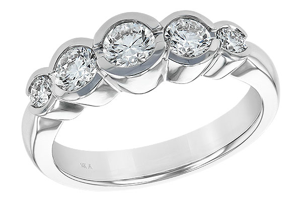 K120-69673: LDS WED RING 1.00 TW