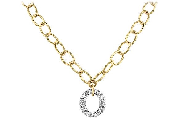 M217-92391: NECKLACE 1.02 TW (17 INCHES)