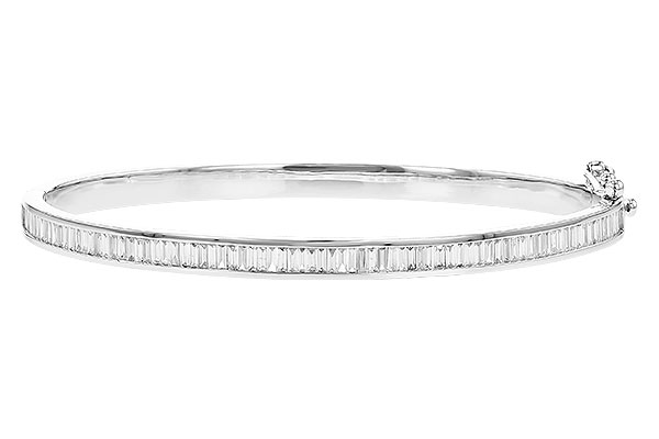 C301-56074: BANGLE 1.02 TW BAGUETTE DIAMONDS