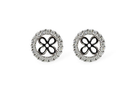 E215-22383: EARRING JACKETS .30 TW (FOR 1.50-2.00 CT TW STUDS)