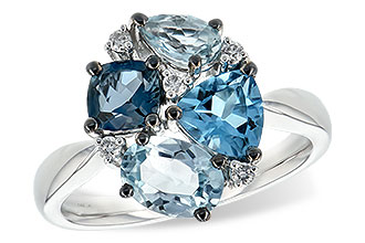 G217-01455: LDS RG 2.57 BLUE TOPAZ 2.65 TGW